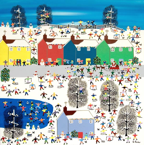 Santa is coming to town from Gordon Barker
