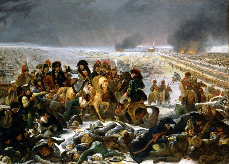 Napoleon on the Battlefield of Eylau from Baron Antoine Jean Gros