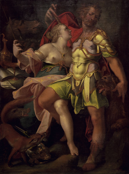 B.Spranger, Odysseus and Circe from Bartholomäus Spranger