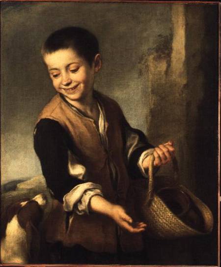 Boy with a Dog from Bartolomé Esteban Perez Murillo