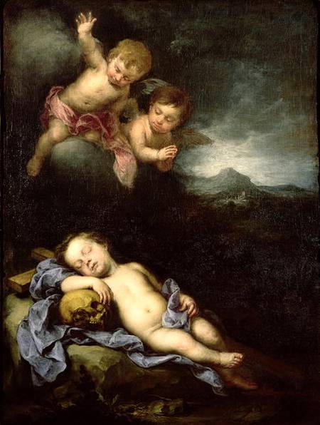 Christ Child with Angels from Bartolomé Esteban Perez Murillo