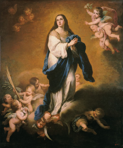 The Assumption of the Blessed Virgin Mary from Bartolomé Esteban Perez Murillo