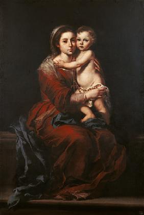 Madonna with the rosary