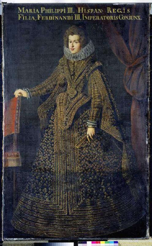 Infantin Maria von Spanien. from Bartolomé Gonzáles y Serrano