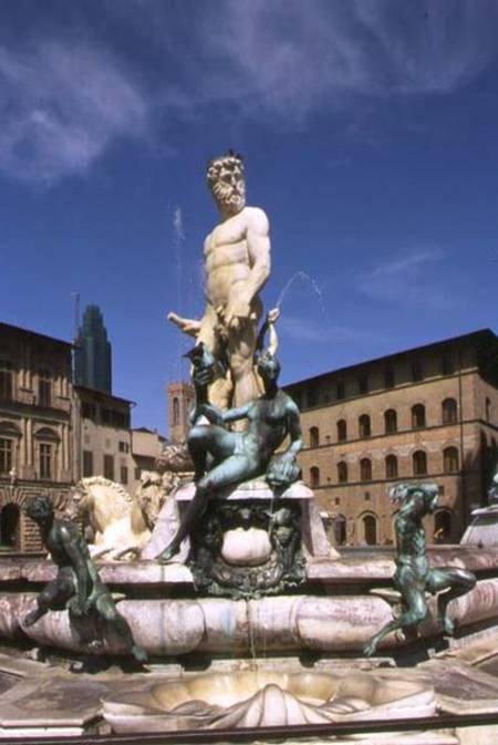 The Fountain of Neptune from Bartolomeo Ammannati