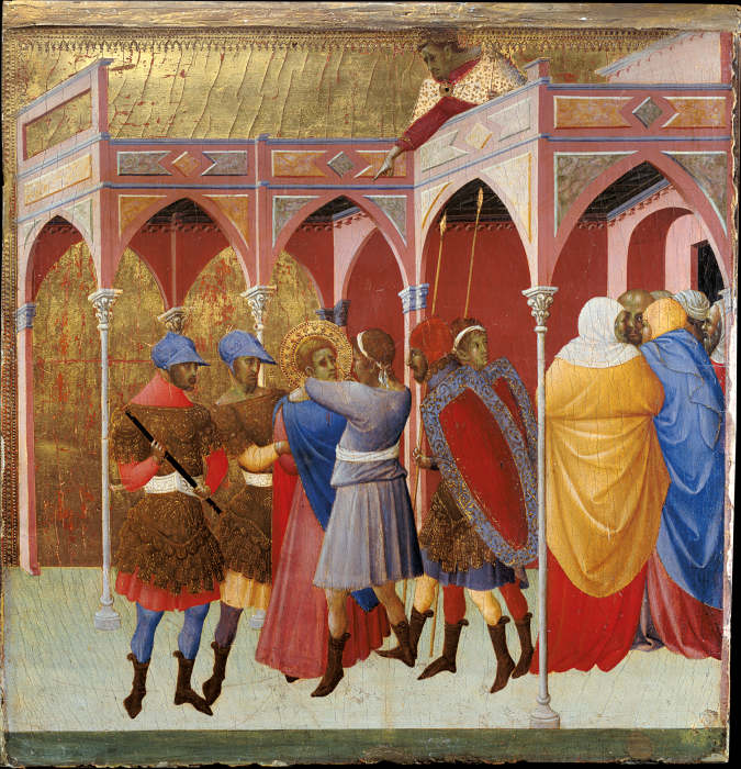 The Blinding of St Victor from Bartolomeo Bulgarini