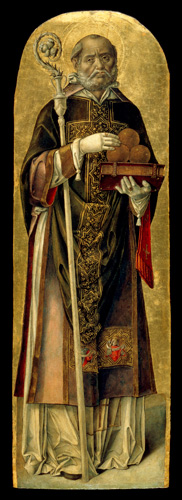 B.Vivarini / St. Nicholas of Bari from Bartolomeo Vivarini