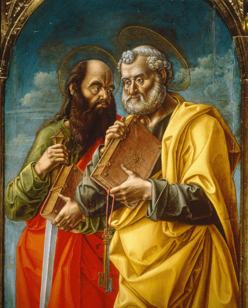 The Apostles Peter and Paul / Vivarini from Bartolomeo Vivarini