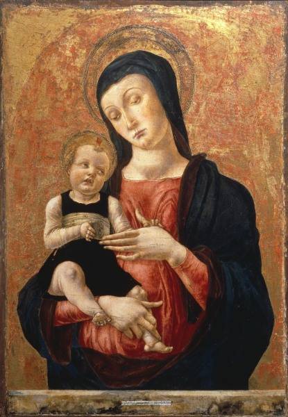 B.Vivarini / Mary with Child / c.1465 from Bartolomeo Vivarini