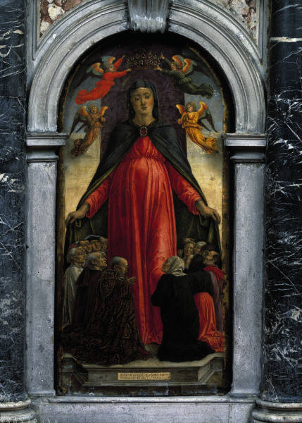 Madonna of Protecting Cloak / Vivarini from Bartolomeo Vivarini