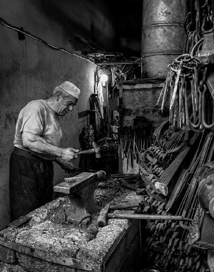 Traditional blacksmith