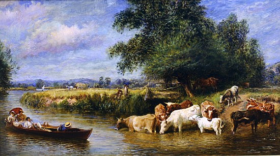 A Midsummer''s Day on the Thames from Basil Bradley