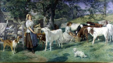 Milkmaids from Basil Bradley