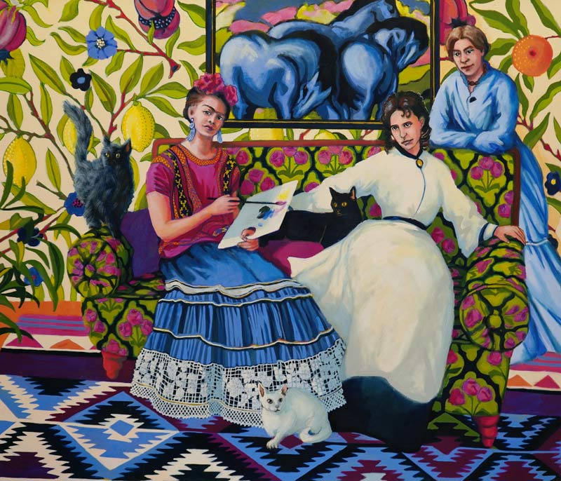 Frida Kahlo, Berthe Morisot and Paula Modersohn-Becker from Beate Blankenhorn