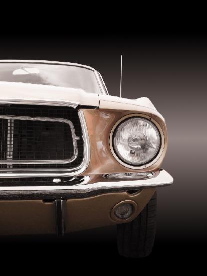 American classic car Mustang Coupe 1968