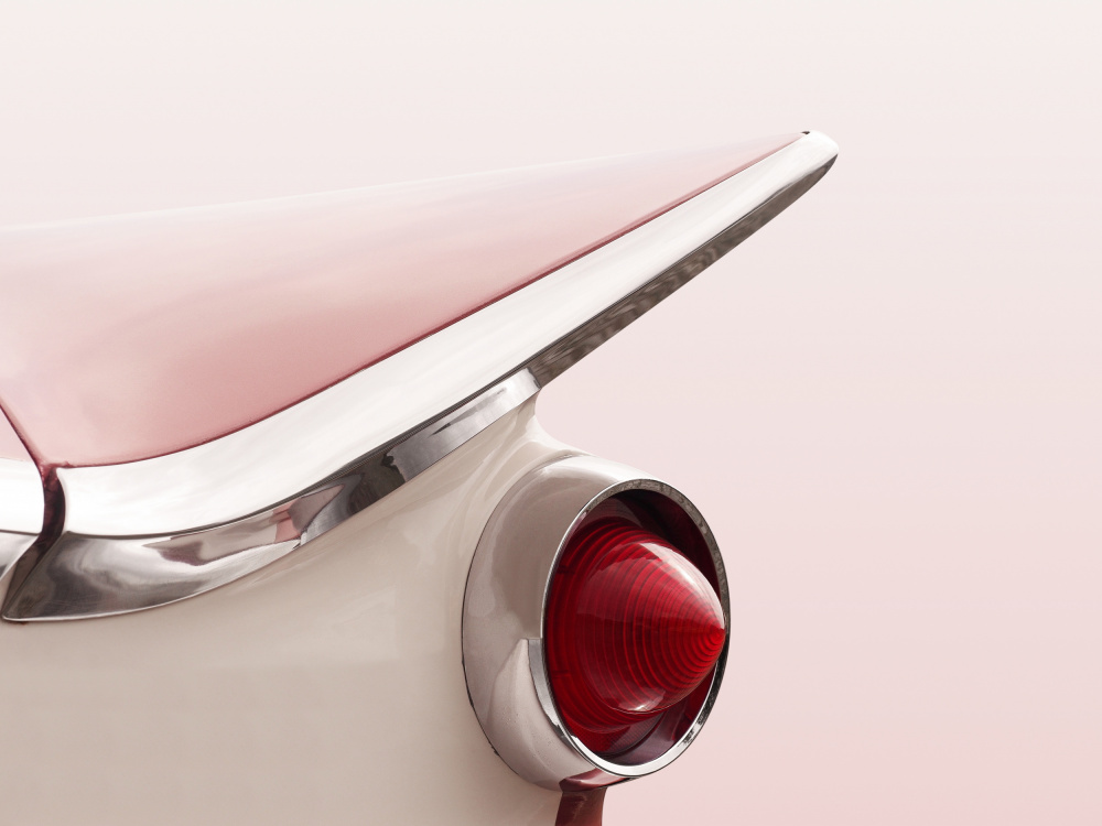 US classic car 1959 Electra tail fin abstract from Beate Gube
