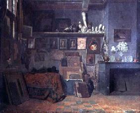 An Artist's Studio Interior
