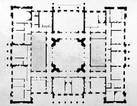 Plan of the Bedchamber floor of a house
