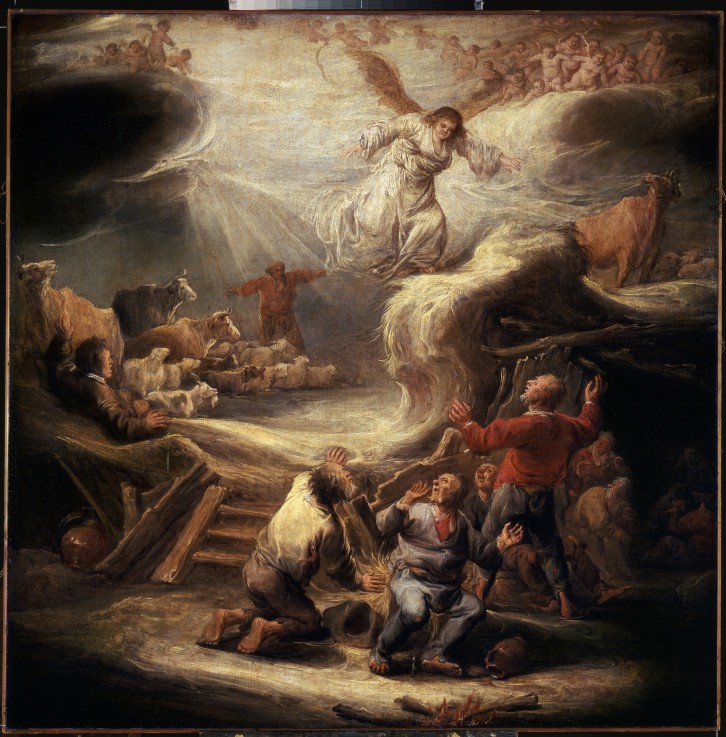 The Annunciation to the Shepherds from Benjamin Gerritsz Cuyp