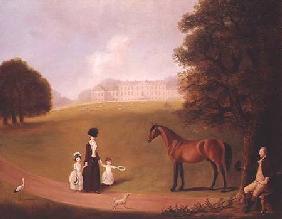 Earl and Countess of Ossory and their Children at Ampthill Park