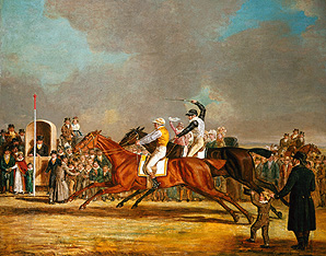 The 1000-Sovereigns racing between Sir Joshua Und Filho since Puta from Benjamin Marshall
