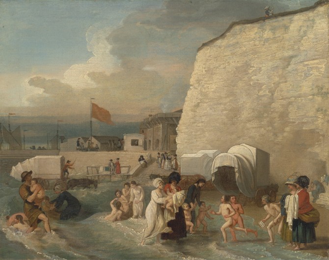 The Bathing Place at Ramsgate from Benjamin West