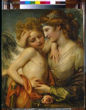 Venus Consoling Cupid Stung by a Bee