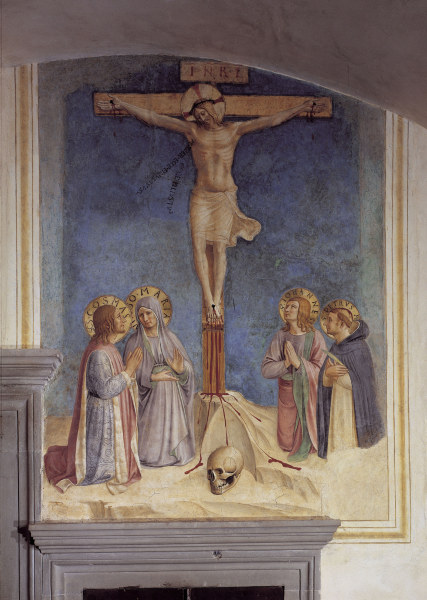 Crucifixion w.Saints from Benozzo Gozzoli