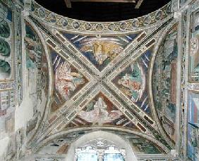 Episodes from the Life of St. Augustine, from the choir ceiling