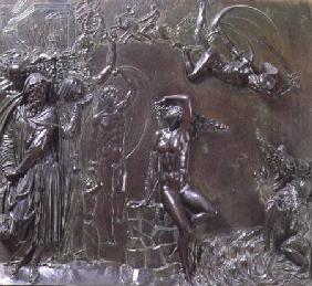 Perseus rescuing Andromeda, relief