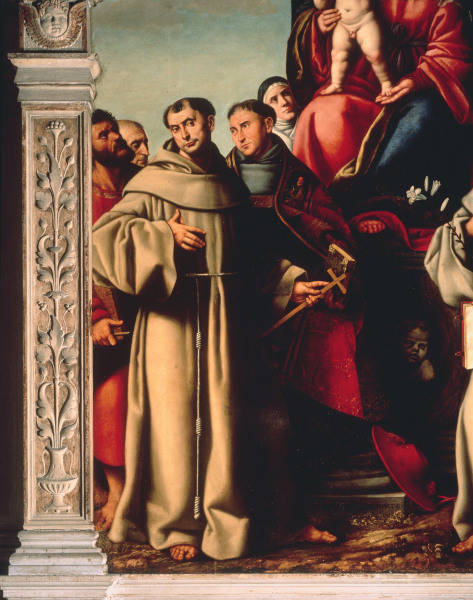 B.Licinio / Mary with child and saints from Bernardino Licinio