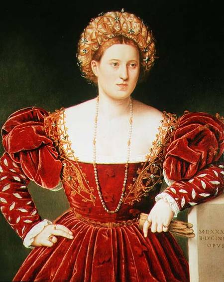 Portrait of a Lady from Bernardino Licinio