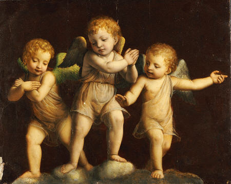 Three Cherubs from Bernardino Luini
