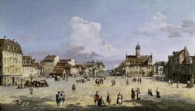 Dresden, Neustädter Markt , Canaletto