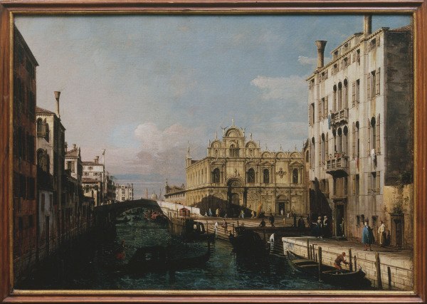 Venice, Scuola di S.Marco / Bellotto from Bernardo Bellotto
