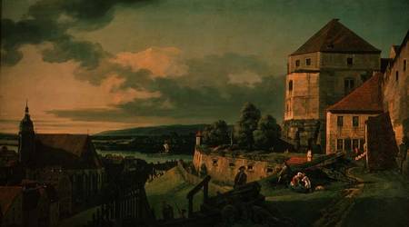 View of Pirna from Bernardo Bellotto