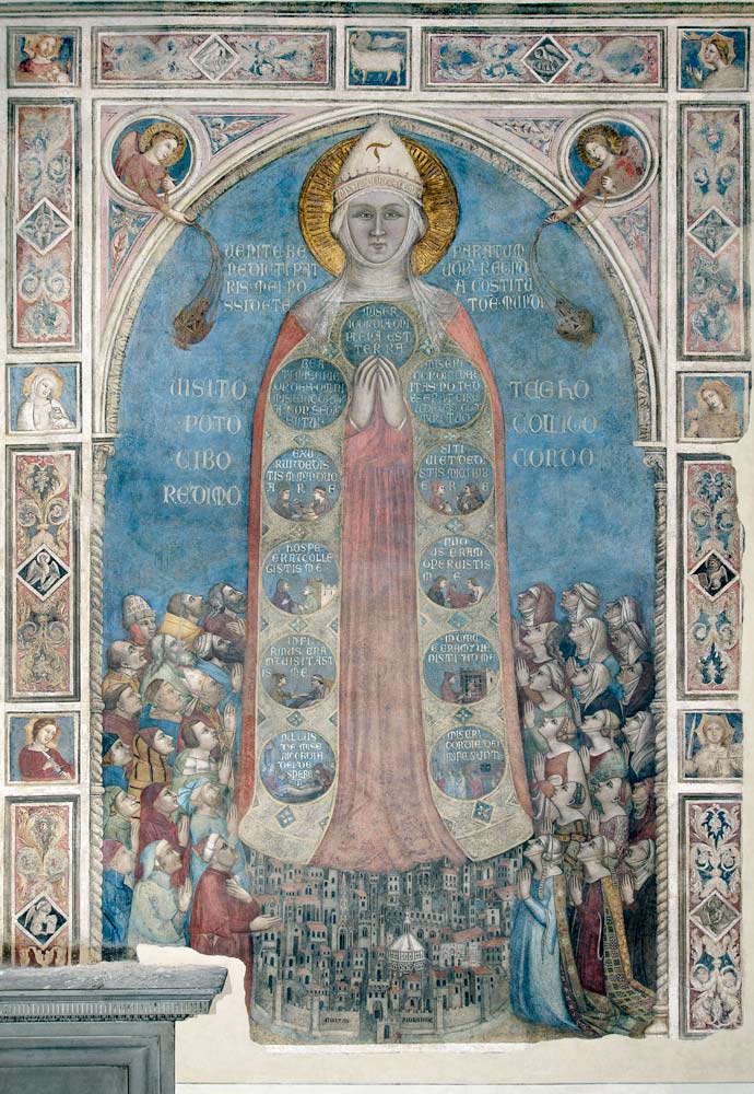 Madonna della Misericordia (Madonna of Mercy) from Bernardo Daddi