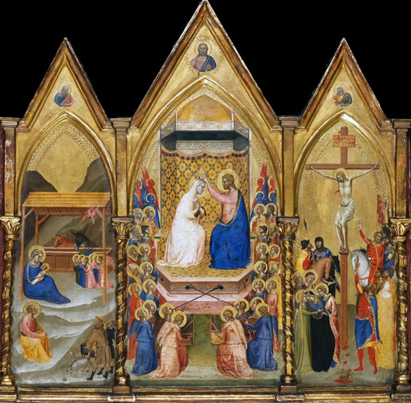 Triptych altarpiece from Bernardo Daddi