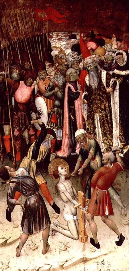 The Persecution of St. George. c.1435 from Bernardo Martorell