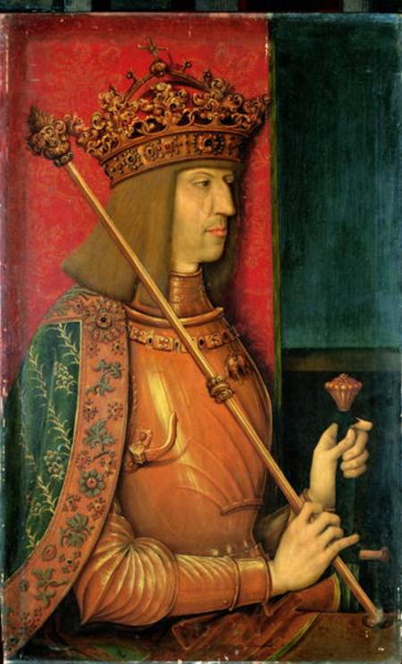 Emperor Maximilian I (1459-1519) (panel) from Bernhard Strigel