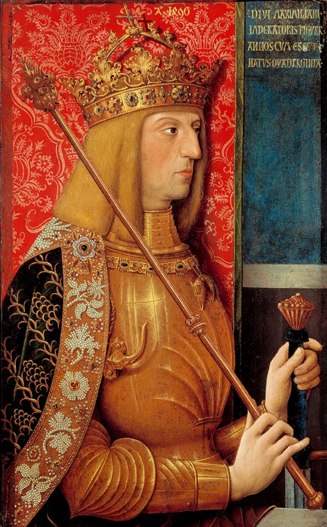 Portrait of Emperor Maximilian I (1459-1519) from Bernhard Strigel