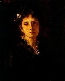 The portrait Ms Mesterházy. from Bertalan Székely