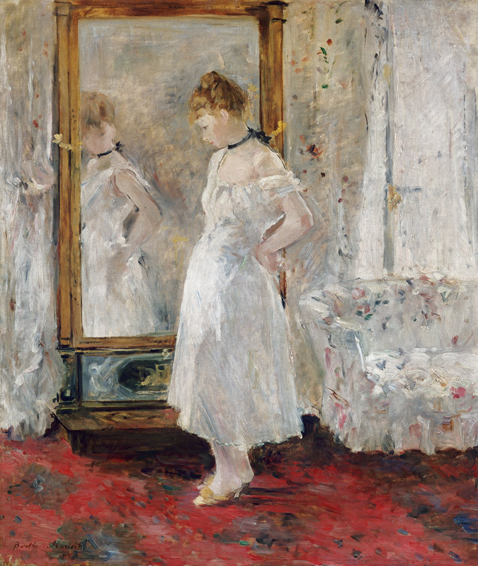 The cheval glass from Berthe Morisot