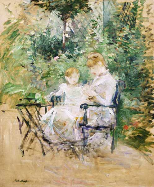 In the Garden from Berthe Morisot