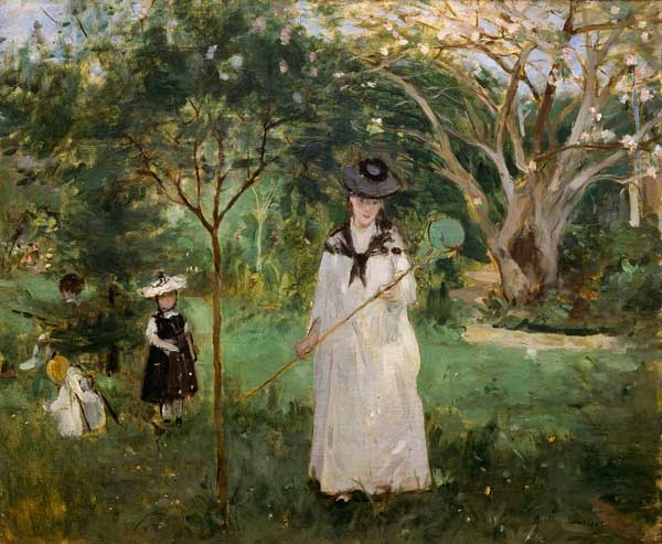 Morisot / La chasse aux papillons / 1874 from Berthe Morisot