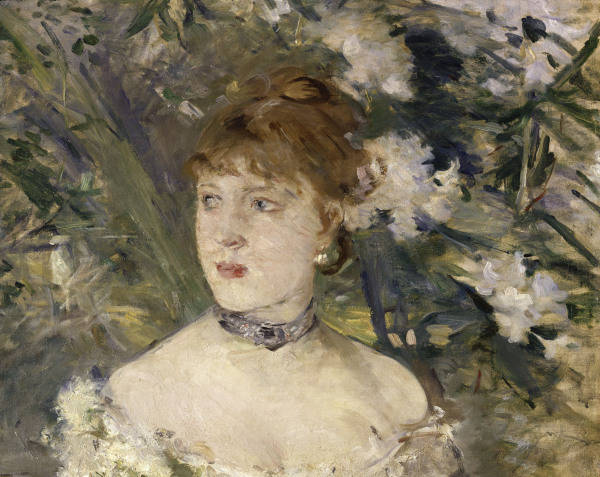 Morisot / Young lady in ballgown / 1879 from Berthe Morisot
