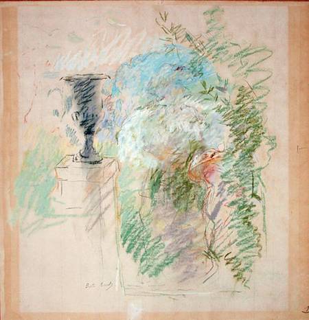 Vase in a Garden from Berthe Morisot