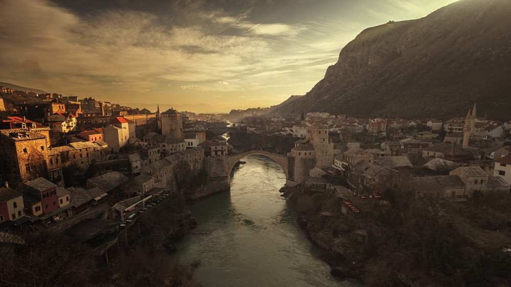Mostar from Bez Dan