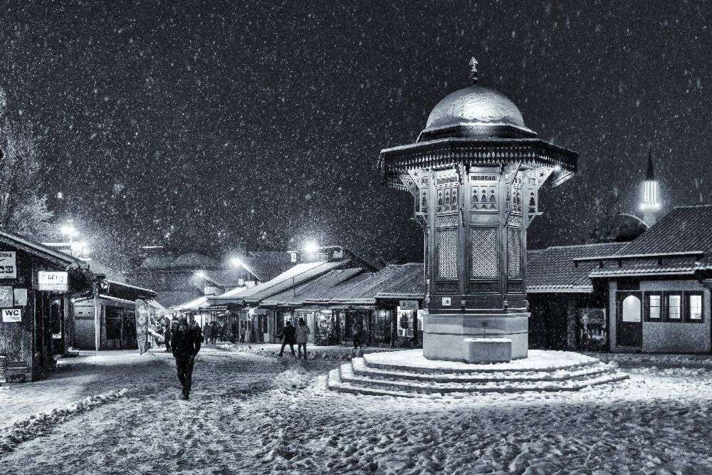 Winter in Sarajevo from Bez Dan