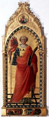 St. Lawrence (tempera on panel) from Bicci  di Lorenzo